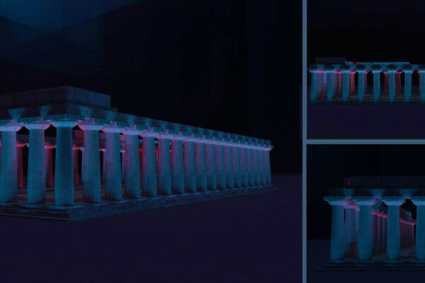 Πρόταση φωτισμού των Ναών της Ποσειδωνίας