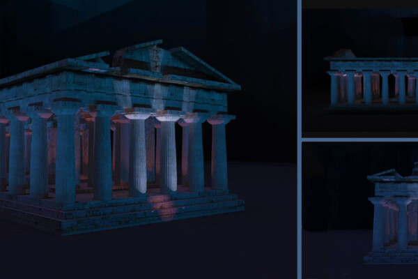 Πρόταση φωτισμού των Ναών της Ποσειδωνίας
