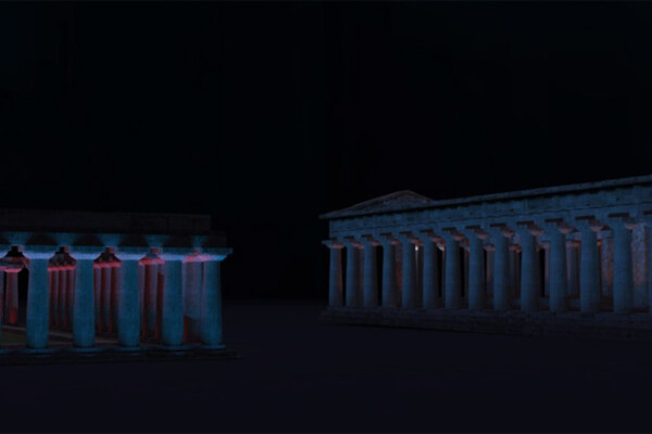 Πρόταση φωτισμού των Ναών της Ποσειδωνίας