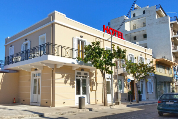 Εξωτερική φωτογραφία του Ξενοδοχείου Κυανή Ακτή στο Ξυλόκαστρο