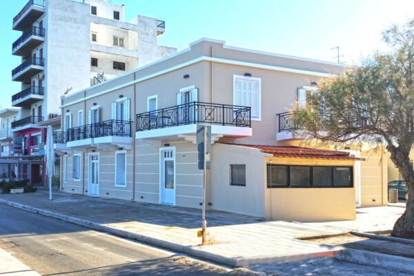 Εξωτερική φωτογραφία του Ξενοδοχείου Κυανή Ακτή στο Ξυλόκαστρο