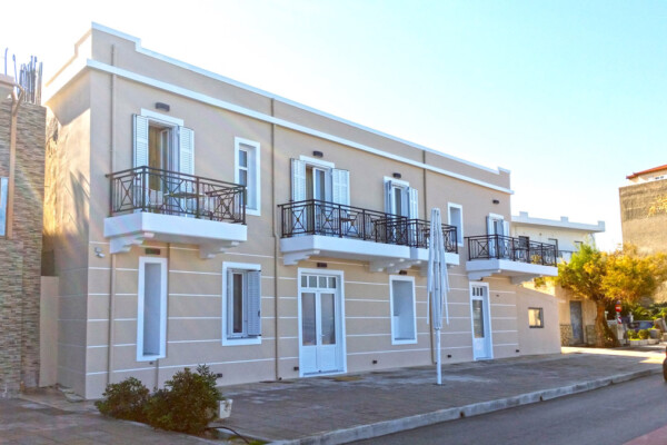 Εξωτερική φωτογραφία του Ξενοδοχείου Κυανή Ακτή στο Ξυλόκαστρο