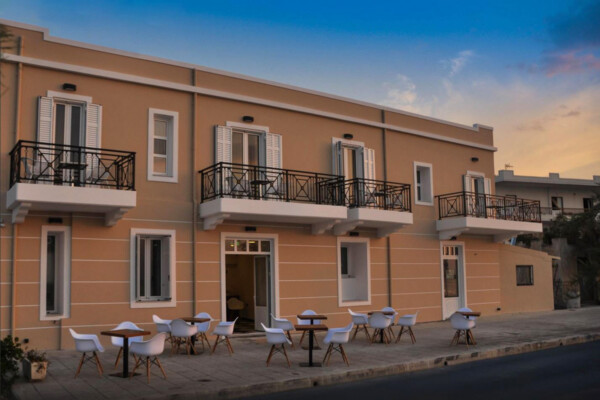 Εξωτερική φωτογραφία του Ξενοδοχείου Κυανή Ακτή στο Ξυλόκαστρο